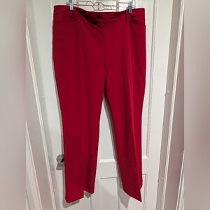 Women's Red Dress Pants